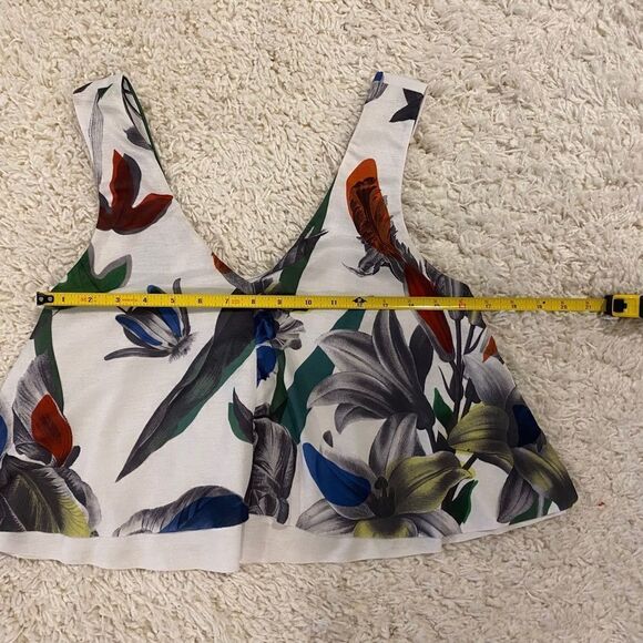 Zara Collection Crop Top. Multicolor. Medium - Picture 9 of 10